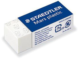 STAEDTLER Radierer Mars Plastic mini 526 53 PVC weiß