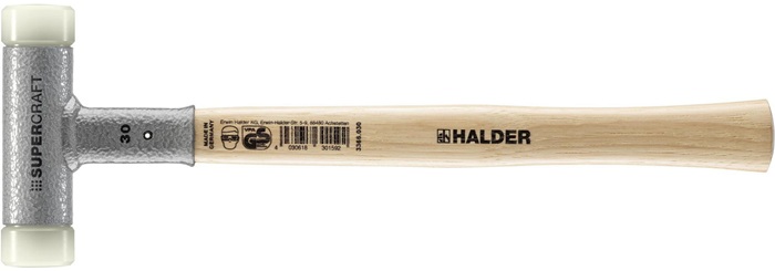 Schonhammer SUPERCRAFT L.330mm Kopf-D.30mm Hickory rückschlagfrei
