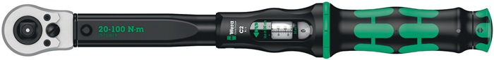 Drehmomentschlüssel Click-Torque C 2 Push 1/2 Zoll 20-100 Nm WERA