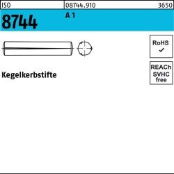 Kegelkerbstift ISO 8744 6x 40 A 1 100 Stück