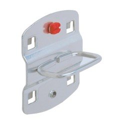 Zangenhalter B75xT20mm f.Lochplatten 3 St./Btl.RASTERPLAN