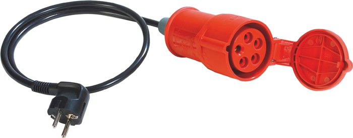 Messadapter f.3-phasige Verbraucher passiv 16 A CEE-Schutzkontaktstecker BENNING