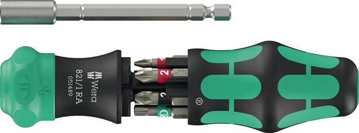 Magazinbithalter Kraftform Kompakt 28 RA 1 6-tlg.WERA