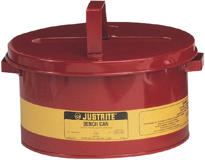 Tränkbehälter 8,0l Stahlbl.D292xH149mm JUSTRITE