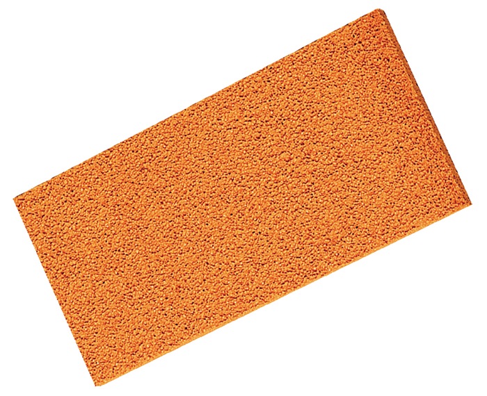 Schwammgummiauflage L280xB140xS20mm fein orange KRONEN-HANSA