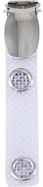 Ersatzclip Namensschild 5523 Metall/Gewebe 25 St./Pack