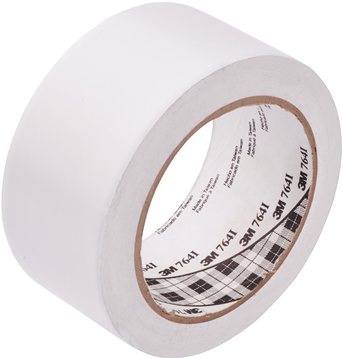 Allzweck-Weich-PVC-Klebeband 764i PVC weiß L.33m B.50,8mm Rl.3M