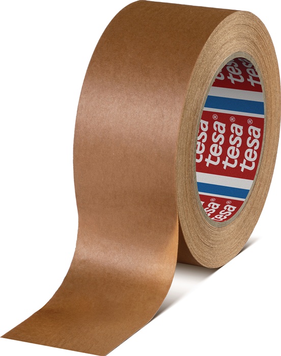 Verpackungsklebeband Papier tesa® 60408 chamois L.50m B.50mm TESA