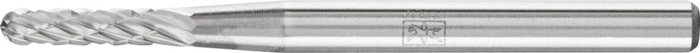 Kleinfrässtift Form WRC D.2mm Kopf-L.10mm Schaft-D.3mm HM Verz.3 Plus PFERD