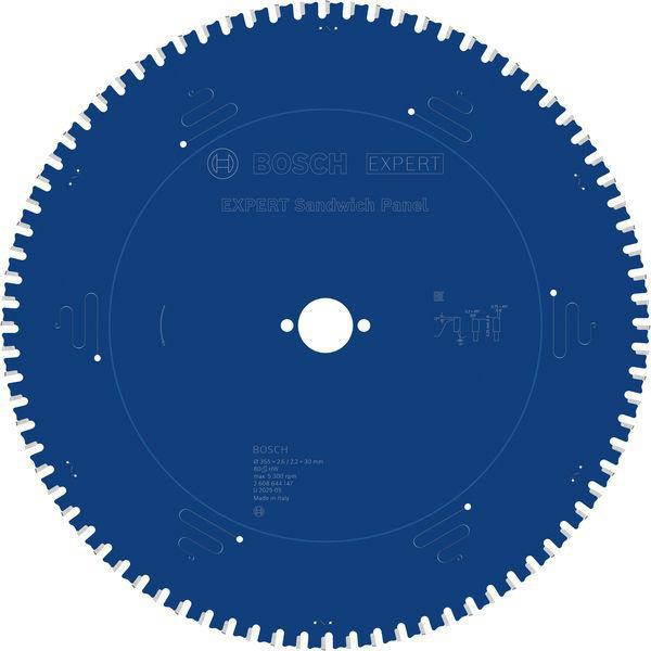 Kreissägeblatt AD 355mm Z.80 MTCG Bohr.30mm Schnitt-B.2,6mm BOSCH