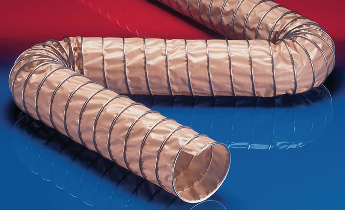 Absaug- u.Gebläseschlauch CP PTFE-INOX 475 FOOD 450mm 462,00mm 3m