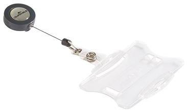 DURABLE Namenschild 801119 54x85mm mit Metallclip 10 St./Pack.