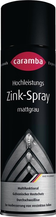 Zinkspray 500ml mattgrau Spraydose CARAMBA
