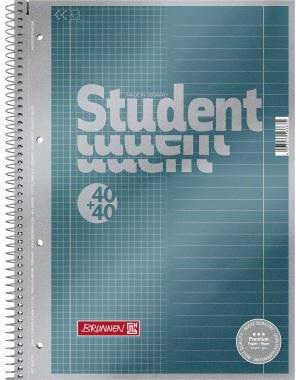 BRUNNEN Collegeblock Duo A4 Lin28+27 Premium