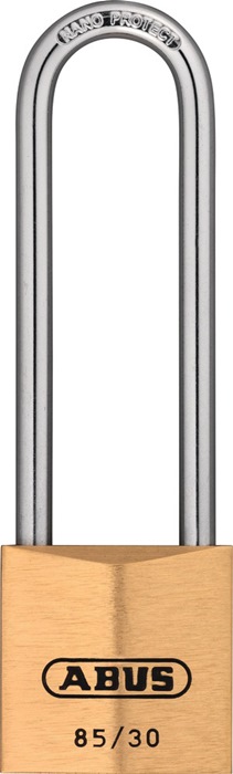 Zylindervorhangschloss 85/30HB65 Schlosskörper-B.30mm MS versch.-schl.ABUS