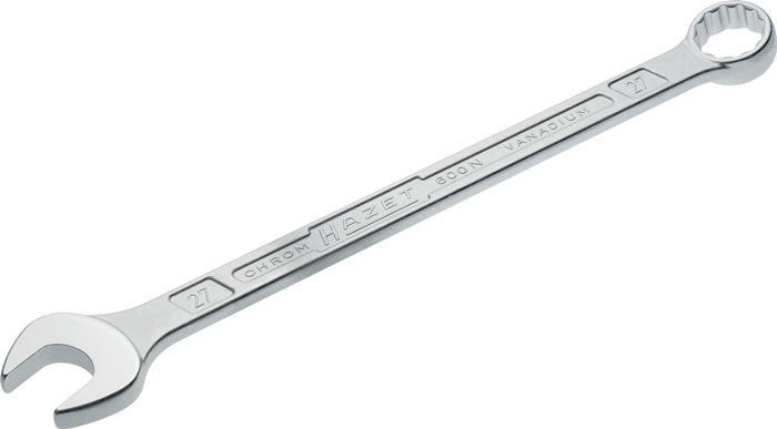 Ringmaulschlüssel 600N SW 27mm L.380mm Form A Spezialstahl HAZET