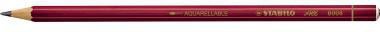STABILO Graphitstift All 8008 Stärke der Mine 3,3mm 2B rot