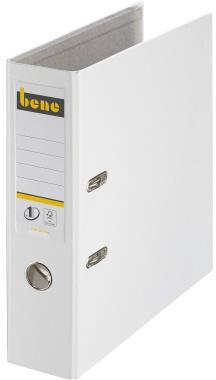 Bene Ordner 291400 WS DIN A4 80mm PP weiß