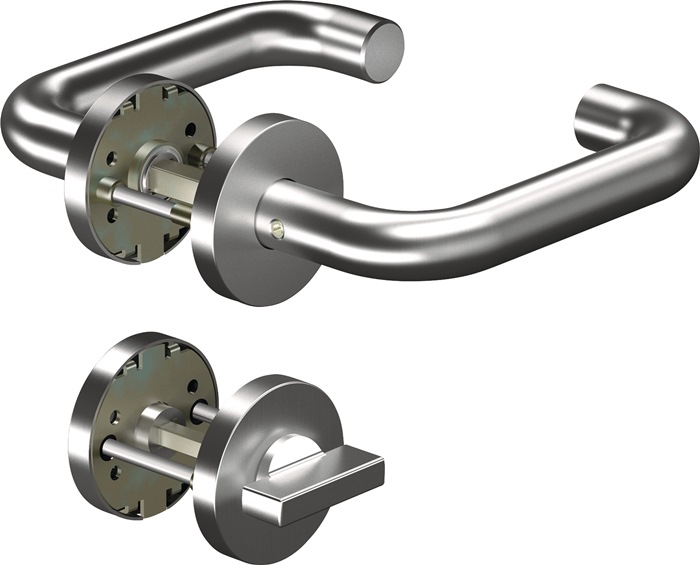 Rosettengrt.CORE+8100 8mm/6501/7122 WC ER VA U-Form DIN L/R D/D OGRO