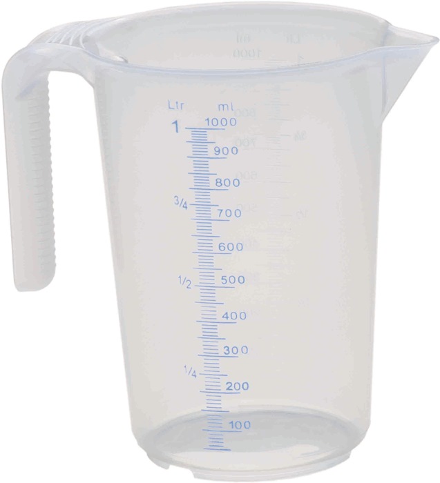 Messbecher 1l PP MAX4CAR