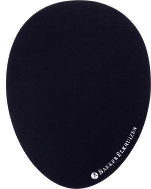 BakkerElkhuizen Mausepad Egg Ergo BNEEMP Gummi schwarz