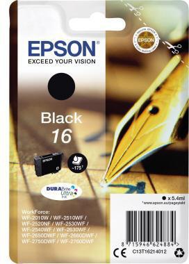 Epson Tintenpatrone C13T16214012 5,4ml schwarz