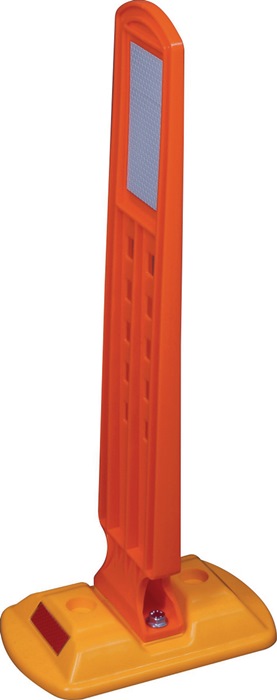 Leitschwelle m.Befestigungsmaterial TPU B260xH600xT160mm