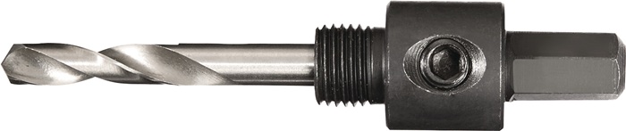 Aufnahmeschaft 6-KT 9,5mm m.Zentrierbohrer Lochsägen 14-30mm TECWERK