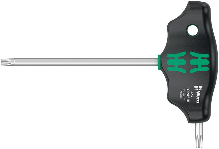 Schraubendreher 467 TORX® HF TX 25 Klingenlänge 100mm Quergriff Wera