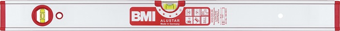Wasserwaage ALUSTAR 40cm Alu.silber ± 0,5 mm/m BMI