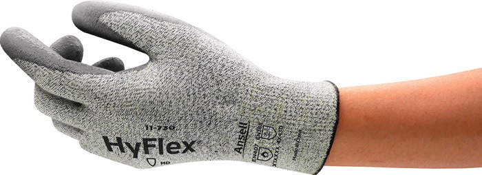 Schnittschutzhandschuhe HyFlex® 11-730 Gr.10 grau EN 388 PSA II 12 PA