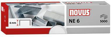 NOVUS Heftklammer NE 6 042-0000 verzinkt 5.000 St./Pack.