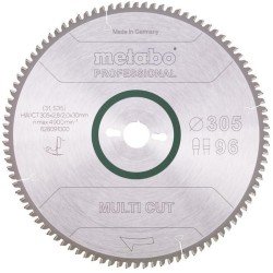 Kreissägeblatt multi cut professional HW/CT 305x30x2,8/2,0 D305xB2,8x30mm 96Z.