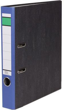 Ordner DIN A4 50mm Recycling Pappe blau