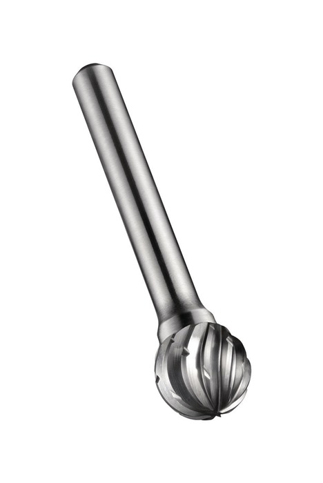 Frässtift Kopf-L.4,7mm HM Blank Schaft-D. 6mm