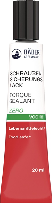 Schraubensicherungslack Zero blau 20ml Tube BÄDER