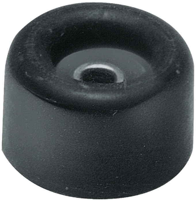 Türpuffer D.30mm H.34mm Gum.schwarz Dübelmontage