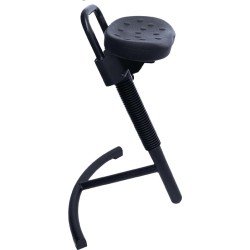 Stehhilfe Integralschaum Sitz-H.645-825mm STA schwarz Lotz