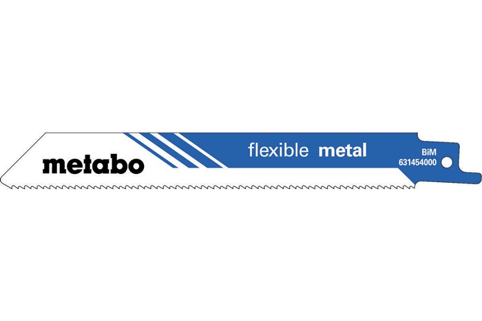 Säbelsägeblätter flexible L.150mm Dicke 0,9mm Zahnteilung1,4mm BiMetall/18TPI
