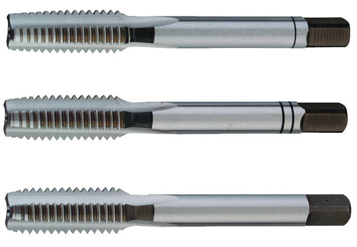 Handgewindebohrersatz DIN 352 M22x2,5mm HSS ISO2 (6H) 3tlg.TECWERK