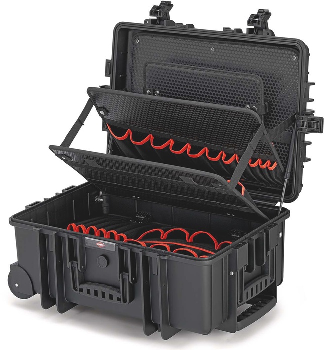 Werkzeugkoffer Robust 45 leer Leerkoffer staub-,wasserdicht,rollb.KNIPEX