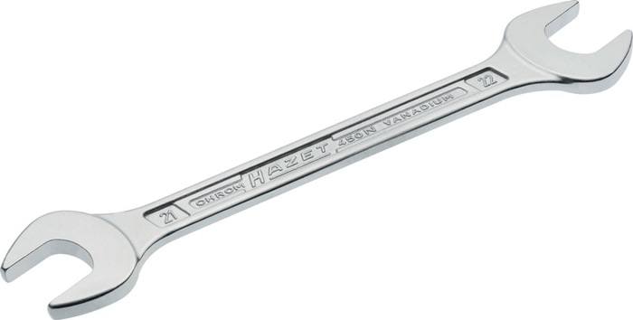 Doppelmaulschlüssel 450N 21x22mm L.238mm verchr.HAZET