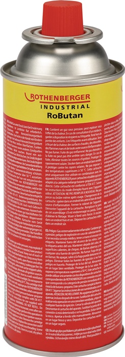 Ventilkartusche RoButan 220g 393ml 1300GradC ROTHENBERGER